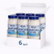 Комплект 6шт * 700г Сіль морська  кухонна з пониженим вмістом натрію +калій 6129 фото 2